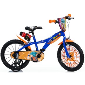 Bicicletta da Bambino Dragon Ball 14 Pollici 3 4 5 6 anni con Rotelle