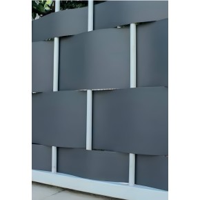 Strisce Frangivista in PVC Fogliame 35 m x 19 cm con Clip per Recinzione 2