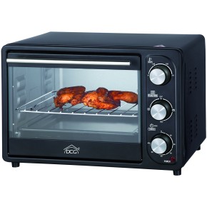 Forno Elettrico Nero 1300W lt20 DCG 45,5x26x26,5 cm 2