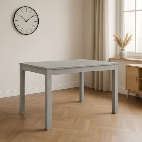 Tavolo da Pranzo Estensibile 120x80 cm Finitura Cemento 2