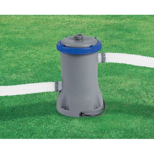 Pompa Filtro Cartuccia 2006 lt/ora Piscina Filtraggio Depuratore Acqua Bestway 