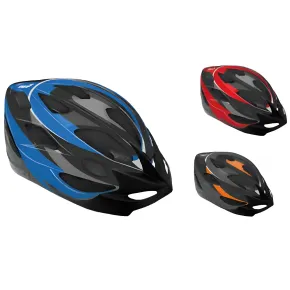 Casco Adulto Taglia L 58-61 cm Sport Bici Skate Righe Colorate