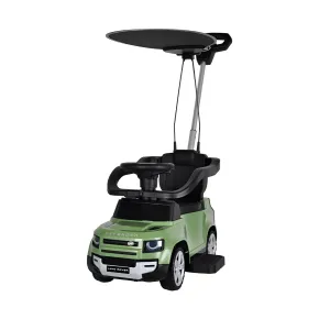 Macchina Bambini Primi Passi 86x44x98 cm Maniglia Regolabile Verde