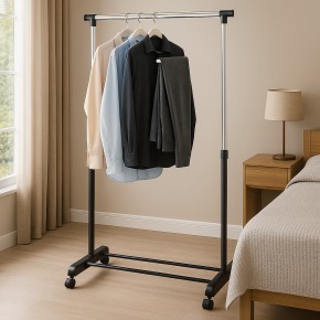 Stand Appendiabiti con Ruote 85x42x97,5-170 h 2