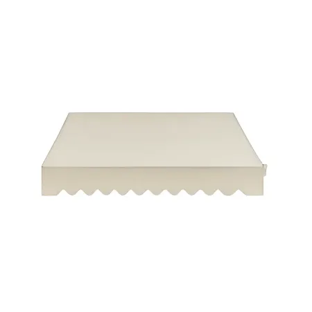 Tenda da Sole a Caduta 100x245 cm Balcone Alluminio Poliestere Tortora