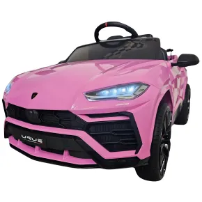 Lamborghini Urus Rosa 12V Macchina Elettrica per Bambini