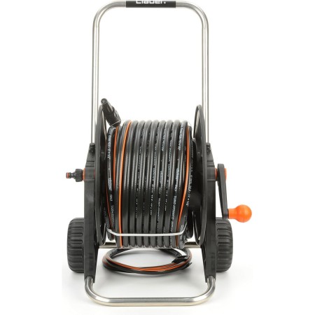 Outlet Avvolgitubo Claber 30m Carrello in Alluminio Tubo Irrigazione