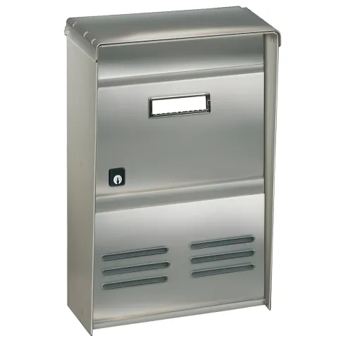 Cassetta Postale in Inox da Esterno Formato Rivista Antigraffio