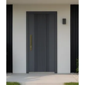 Porta blindata Easy grigia 82x193 cm ingresso sicurezza