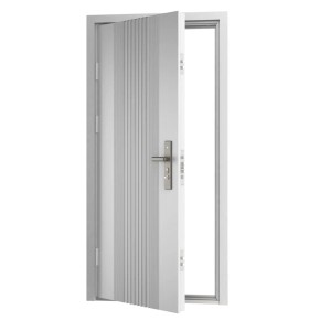 Porta Blindata di Sicurezza Easy Bianca 82x193 cm per Ingresso 2