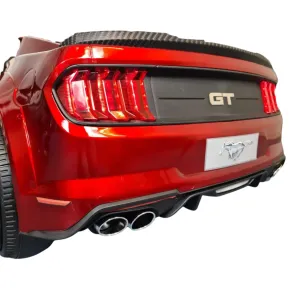 Macchina per Bambini Ford Mustang Rosso Metallizzato a Batteria da 24V 2