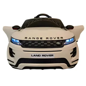 Macchina Elettrica per Bambini Range Rover Evoque a Batteria Bianca 2