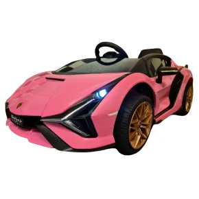 Lamborghini Sian Macchina Elettrica per Bambini a Batteria Luci Auto Macchinina | BricoShop24