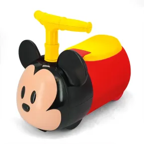 Cavalcabile per Bambini Topolino con Suoni Luci e Portaoggetti Rosso