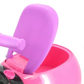 Cavalcabile per Bambini Minnie Rosa con Suoni Luci e Vano Portaoggetti 2