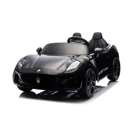 Auto Elettrica Bambini Maserati Folgore 2 Posti 12V Nero Doppio Motore