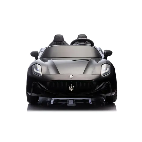 Auto Elettrica Bambini Maserati Folgore 2 Posti 12V Nero Doppio Motore