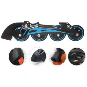 Pattini In linea a 4 Rotelle 31-34 Allungabili Freno 100 kg per Bambino a Scarpa | Bricoshop24 2