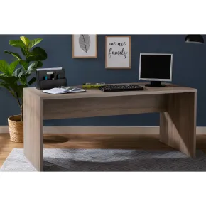 Scrivania da Ufficio Design Direzionale in Legno 178x69x74,5 cm 2