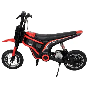 Moto Elettrica per Bambini a Batteria Moto Cross 24 V Cavalcabile Rossa 2