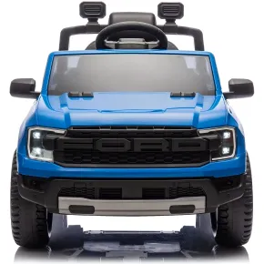 Auto Elettrica Bambini Ford Raptor Blu 10,8V con Radiocomando Parentale 2