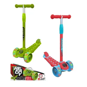 Monopattino per Bambini a 3 Ruote Luminose Altezza Regolabile Max 20kg
