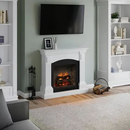 Camino Elettrico Tagu Magna PowerFlame2 1600w Bianco