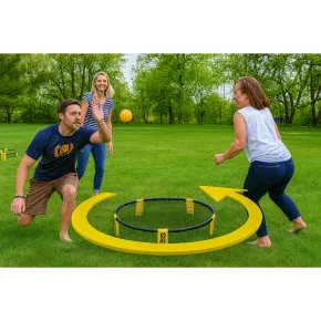 Set Rete Bouncing per Giardino Bambini e Adulti con Palline Incluse 2