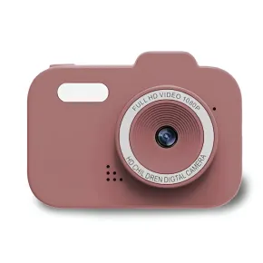 Fotocamera Digitale per Bambini Video HD 1080P Rosa Filtri Divertenti