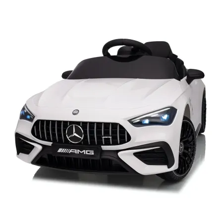 Macchina Elettrica per Bambini 12V Maserati Folgore Bianco Telecomando