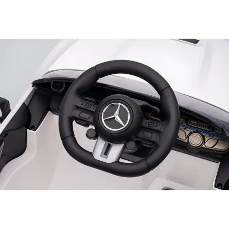 Macchina Elettrica per Bambini 12V Maserati Folgore Bianco Telecomando