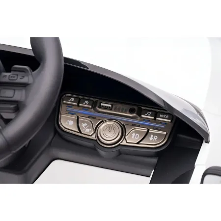 Macchina Elettrica per Bambini 12V Maserati Folgore Bianco Telecomando