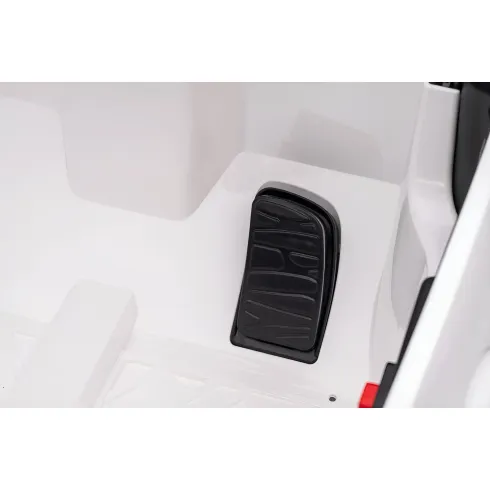 Macchina Elettrica per Bambini 12V Maserati Folgore Bianco Telecomando