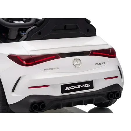 Macchina Elettrica per Bambini 12V Maserati Folgore Bianco Telecomando