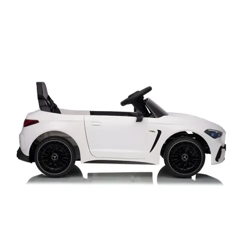 Macchina Elettrica per Bambini 12V Maserati Folgore Bianco Telecomando