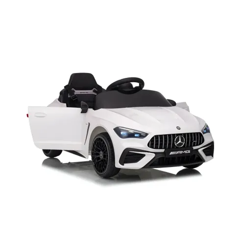 Macchina Elettrica per Bambini 12V Maserati Folgore Bianco Telecomando