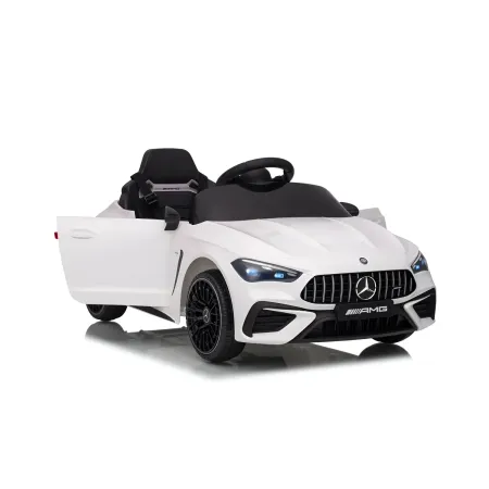 Macchina Elettrica per Bambini 12V Maserati Folgore Bianco Telecomando