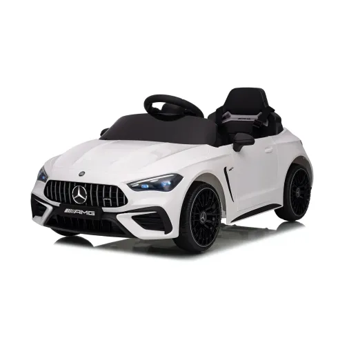 Macchina Elettrica per Bambini 12V Maserati Folgore Bianco Telecomando