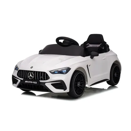 Macchina Elettrica per Bambini 12V Maserati Folgore Bianco Telecomando