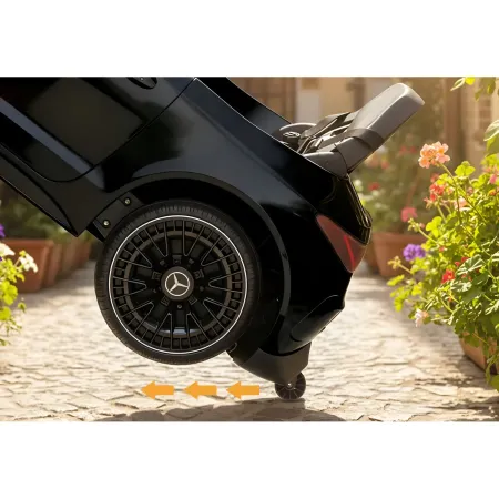 Macchina Elettrica per Bambini 12V Maserati Folgore Nero Telecomando