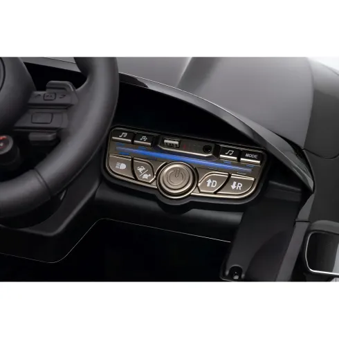 Macchina Elettrica per Bambini 12V Maserati Folgore Nero Telecomando