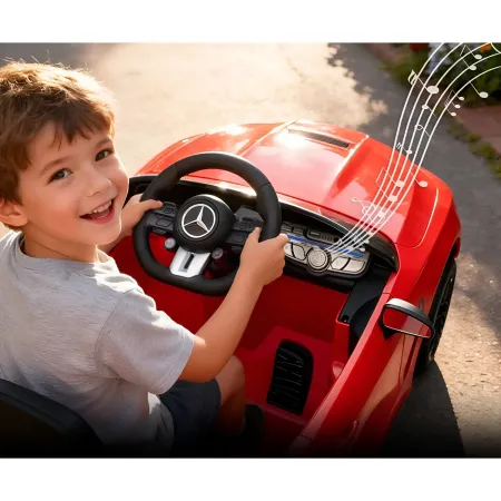 Macchina Elettrica per Bambini 12V Maserati Folgore Rosso Telecomando