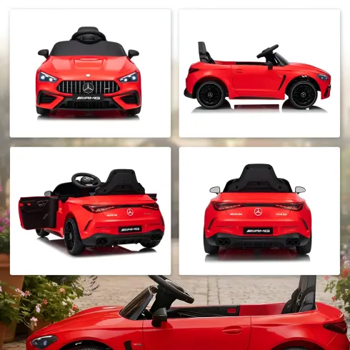 Macchina Elettrica per Bambini 12V Maserati Folgore Rosso Telecomando