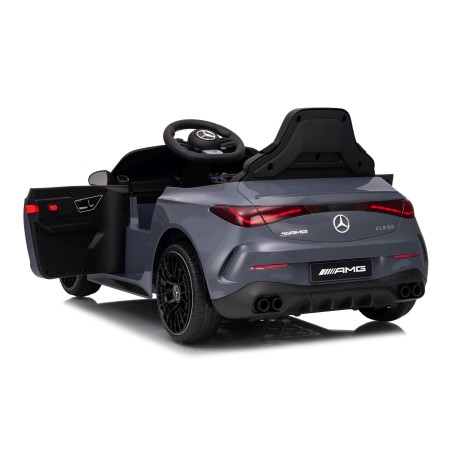 Macchina Elettrica per Bambini 12V Maserati Folgore Grigio Telecomando
