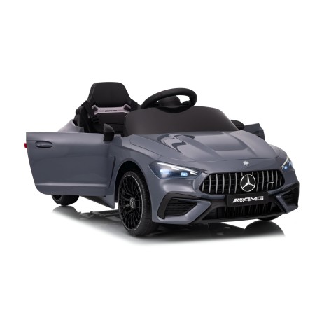 Macchina Elettrica per Bambini 12V Maserati Folgore Grigio Telecomando