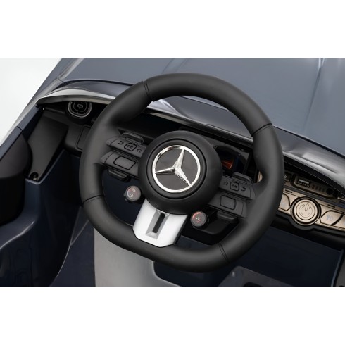 Macchina Elettrica per Bambini 12V Maserati Folgore Grigio Telecomando