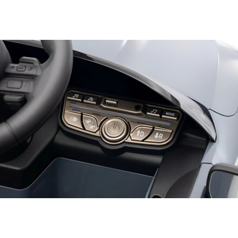 Macchina Elettrica per Bambini 12V Maserati Folgore Grigio Telecomando
