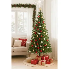 Albero di Natale con Rami Folti 150 cm in PVC Abete Realistico 2