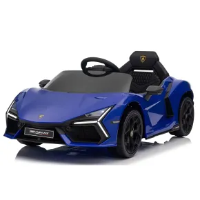 Auto Elettrica per Bambini 10,8V Lamborghini Revuelto Blu Radiocomando
