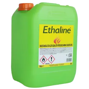 2 Taniche Bioetanolo Naturale 10L Combustibile Ecologico per Biocamini 2